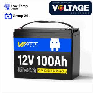 Bateria LiFePO4 Paraguay 12v100ah