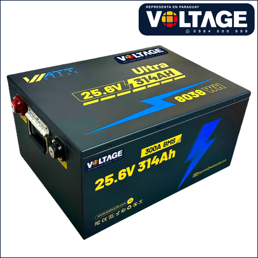 Bateria LiFePO4 Paraguay 24v314ah
