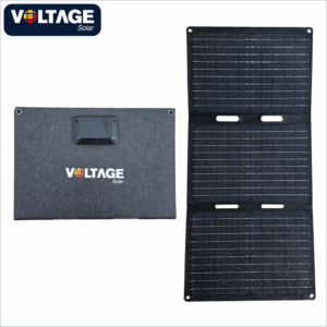 Mini Panel Solar Plegable 30w USB C + USB A + DC - VOLTAGE Paraguay