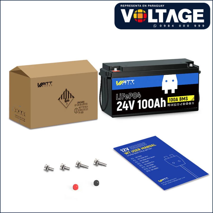 Bateria LiFePO4 Paraguay 24v100ah - Imagen 7