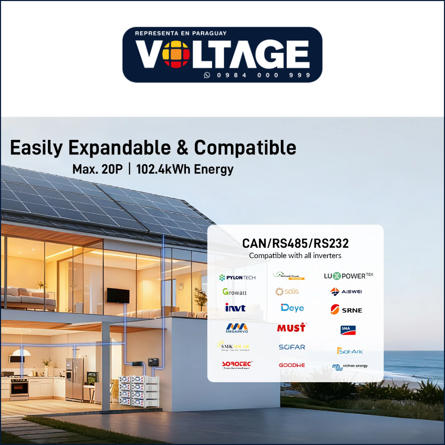 Bateria LiFePO4 Rack Paraguay 48v100ah Server Rack - Imagen 9